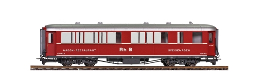 Bemo 3274103 - H0m - Speisewagen WR 3813, RhB,Ep. III